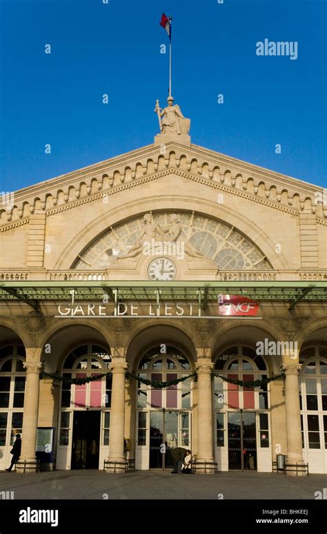 Gare De Est Paris Bahnhof Nehru Memorial