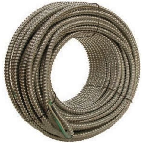 Southwire Armorlite 250 Ft 10 2 Solid Aluminum Mc Metal Clad Cable 68581801 At