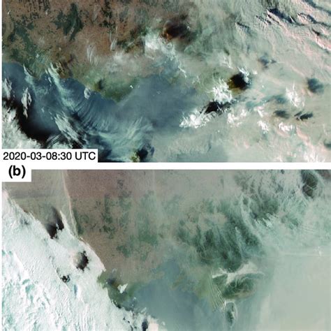 Satellite Imagery Himawari 8 True Visible Colors Showing Greater