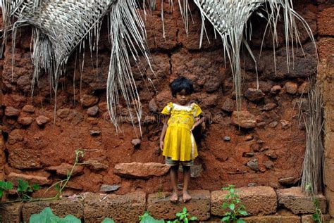 Crianças Subnutridos Em India Imagem de Stock Editorial Imagem de