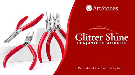 Maleta De Alicates Glitter Shine Para Semijoias ArtStones YouTube