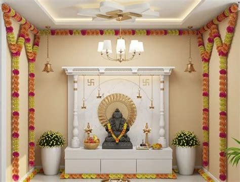 Pooja Room Interior Designing Service At Rs Sq Ft Green Interior