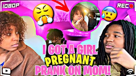 I Got A Girl Pregnant Prank On Mom Must Watch 😂 Youtube