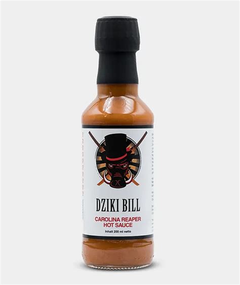 Carolina Reaper Hot Sauce Dziki Bill Ninja