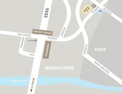 Pasig City Barangay Map