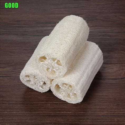 Bath Natural Loofah Luffa Bath Shower Wash Body Pot Bowl Sponge