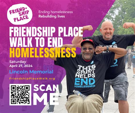 2024 Friendship Place Walk To End Homelessness Campaign