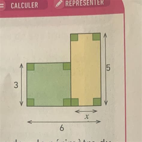 L Unit De La Figure Ci Contre Est Le Centim Tre Le Nombre X