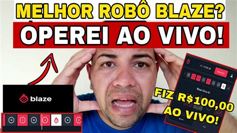 REVELADO o Melhor Robô para BLAZE DOUBLE Muito Acertivo R 100 00 P