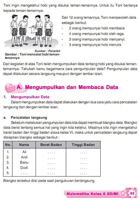 Soal Pengolahan Data Kelas Semester