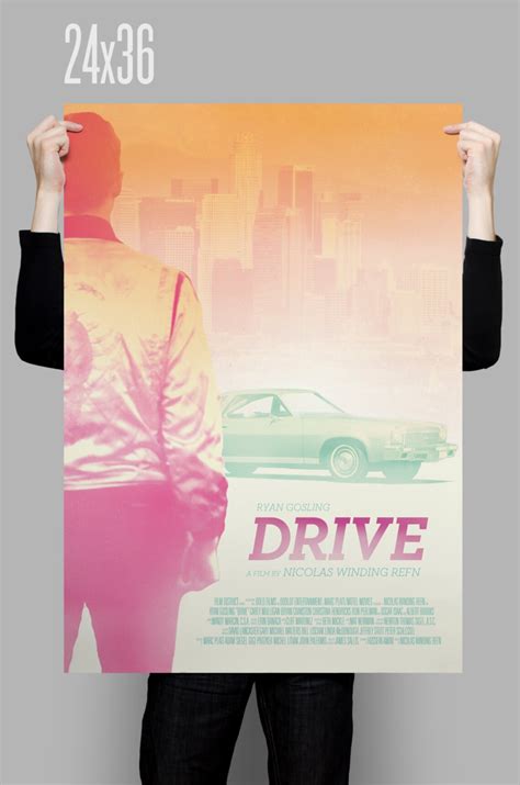 Drive Poster // Ryan Gosling // Movie Print // Home Decor // 11 X 17 ...