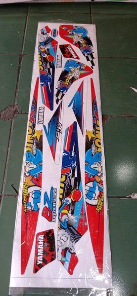 Jual Striping Sticker Variasi Yamaha Mio Sporty Motif Sonic X Di Lapak