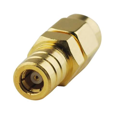 SMA Male Plug to SMB Female Jack RF Adapter Gold Plated SMA Male to SMB Female Connector RF Coax ...