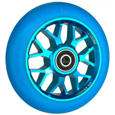 FANTIC26 SPY7 STUNT SCOOTER Astuce Scooter Roue Rouleau 110 Abec11 Bleu