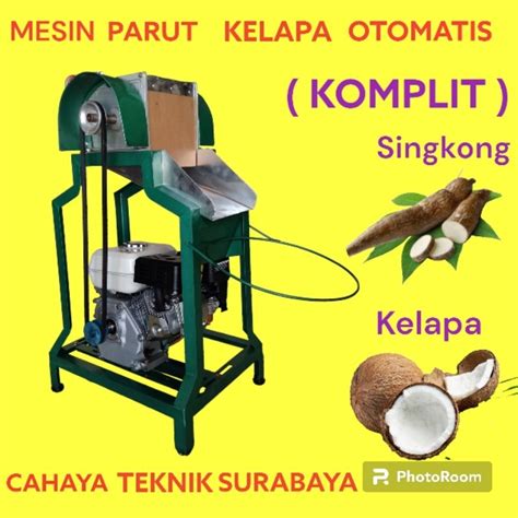 Jual MESIN PARUT PARUTAN KELAPA OTOMATIS SERBAGUNA MESIN PARUTAN KELAPA