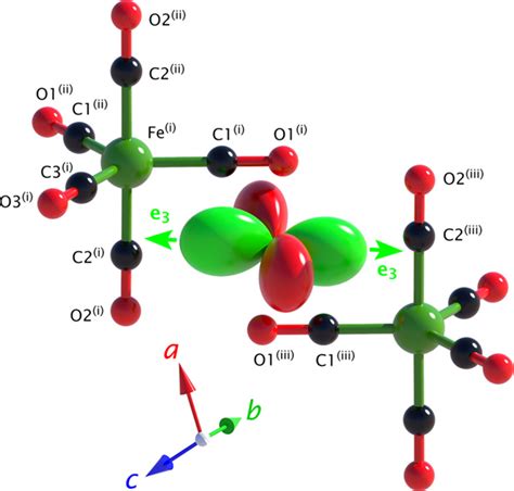 Structure And Spectroscopy Of Iron Pentacarbonyl Fe Co Journal Of