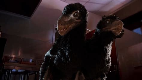 Remaking The Kitchen Scene From Jurassic Park With Scientifically Accurate Raptors Deinonychus