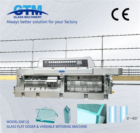 Supply Gm J Glass Flat Edger Variable Mitering Machine Wholesale