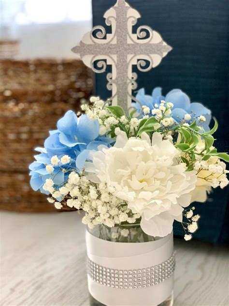 Christening Cross Baptism Cross Cross Centerpieces Holy Communion