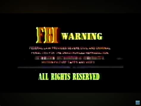 3 G Home Video Warning Screens Company Bumpers Wiki Fandom