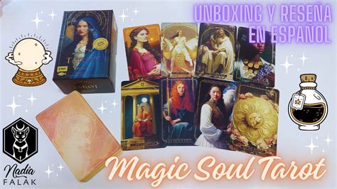 MAGIC SOUL TAROT Unboxing y Reseña en Español Nadia Falak YouTube