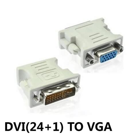 DVI To VGA Female Adapter DVI I Plug 24 1 5 P To VGA Jack Adapter