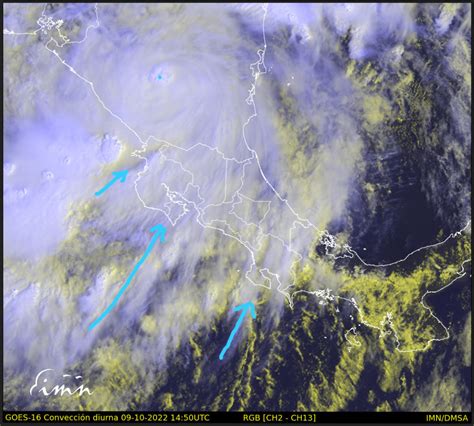 Julia Cne Declara Alerta Roja Por Lluvias En El Pac Fico Sur Delfino Cr