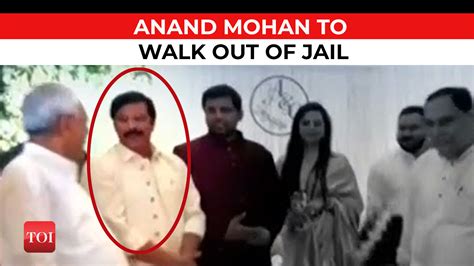 Don Anand Mohan To Be Released After Bihar Govt Issues Notification