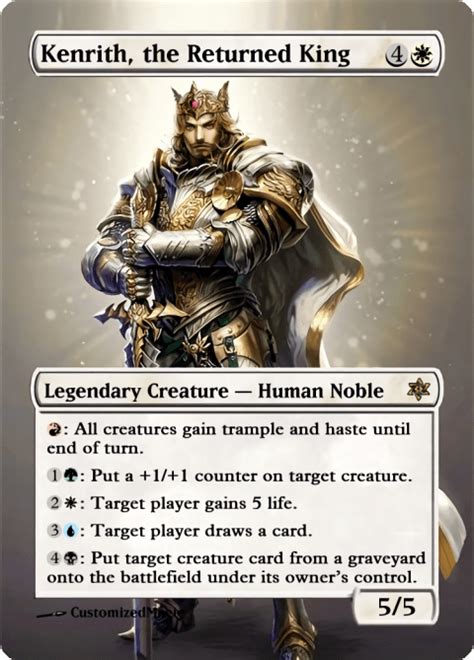 Kenrith The Returned King Magic The Gathering Proxy Cards