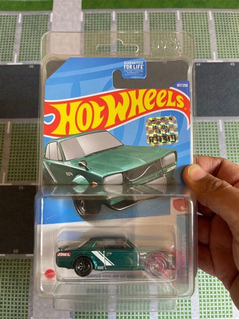 Hot Wheels Nissan Skyline Ht Gt X Hako Sth With Uv Protector Factory Sealed Hobbies
