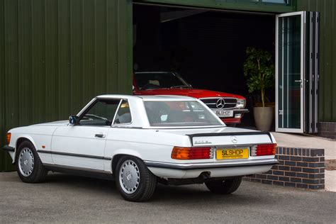 Mercedes Benz Sl R Sold Arctic White With Mid Red