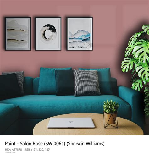 Sherwin Williams Salon Rose Sw 0061 Paint Color Codes Similar Paints