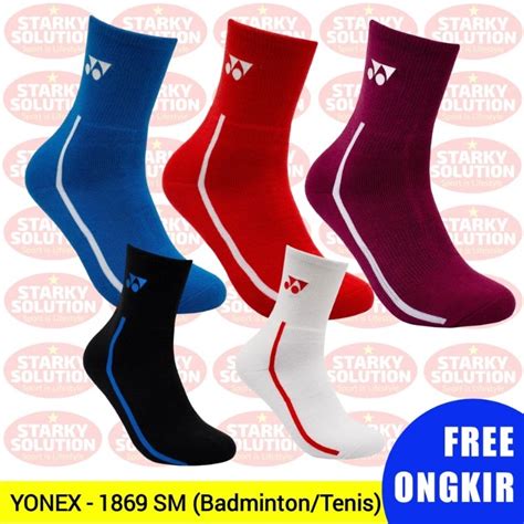 Jual Kaos Kaki YONEX 1869SM Bulutangkis Badminton Tenis Original