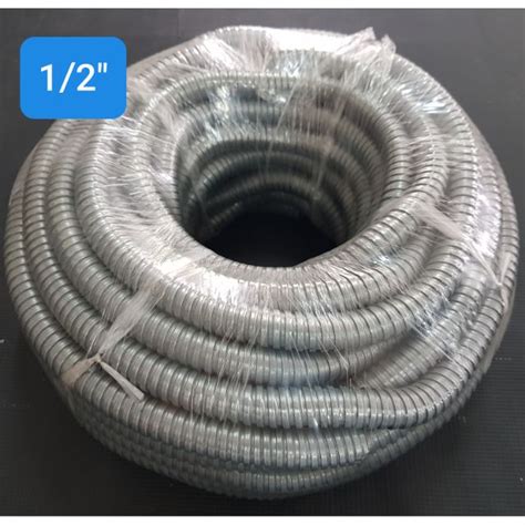 Flexible Metal Conduit X Mts Galvanized Steel Flexible Conduit