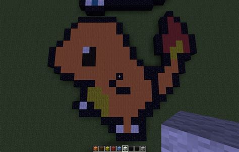 Pokemon Pixel Art Minecraft Map