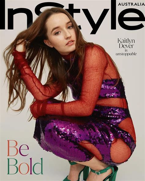 Kaitlyn Dever Covers InStyle Australia – BeautifulBallad