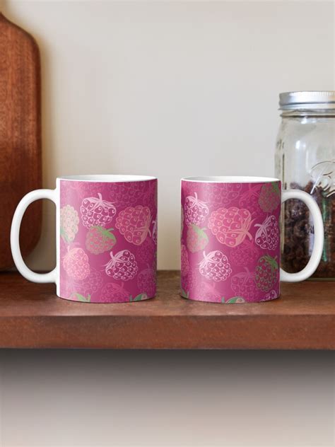 Raspberry Mug By Olgart Redbubble