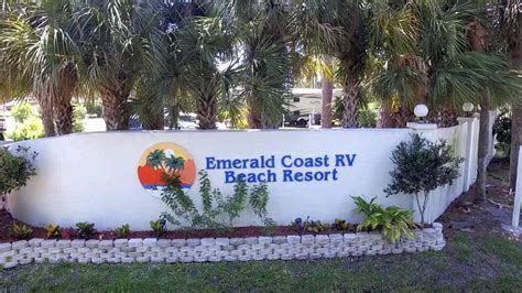 Drone Photo & Video Emerald Coast RV Beach Resort | Florida