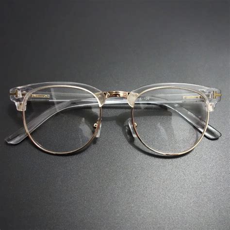 Vintage Glasses Clear Spectacle Eyeglasses Women Brand Designer