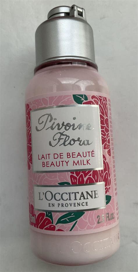 Loccitane Pivoine Flora T Set Edt Shower Gel Beauty Milk Hand Cream