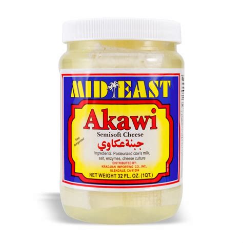 M.E. AKAWI CHEESE IN BRINE 12/32 OZ Kradjian