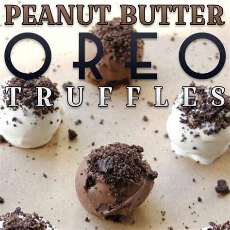 Peanut Butter Oreo Truffles - The Cottage Market