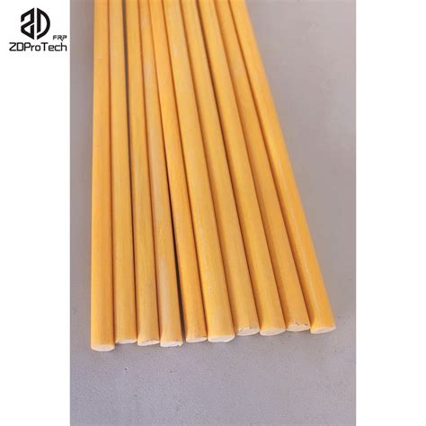 High Strength Frp Rod 5 6 8 10 12mm Epoxy Fiberglass Rod China Frp