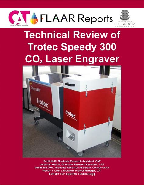 Trotec Speedy 300 Flexx Materials Settings IQS Executive