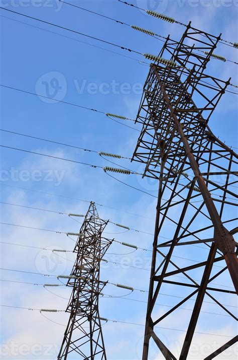 High Voltage Electric Tower Electricity Transmission Pylon 12352201