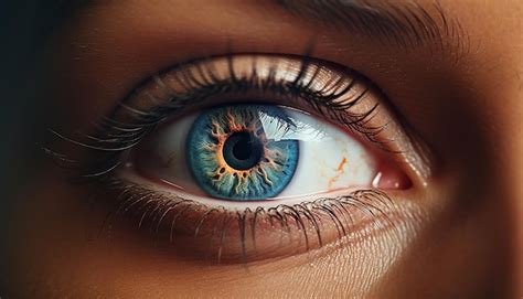 Premium Photo A 3d Poster With A Pair Of Realistic Compassionate Eyes