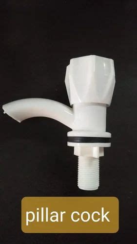 Polo Plastic Pvc Pillar Cock For Bathroom Fitting Size Short Body At