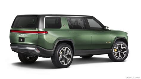 Rivian R1s 2021my Electric Suv Rear Three Quarter