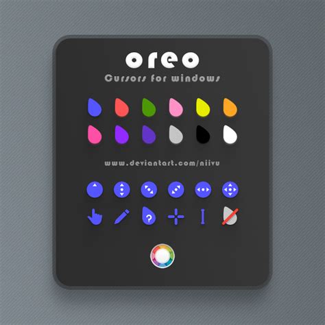 Oreo Cursors – WINDOWSCUSTOMIZATION.com