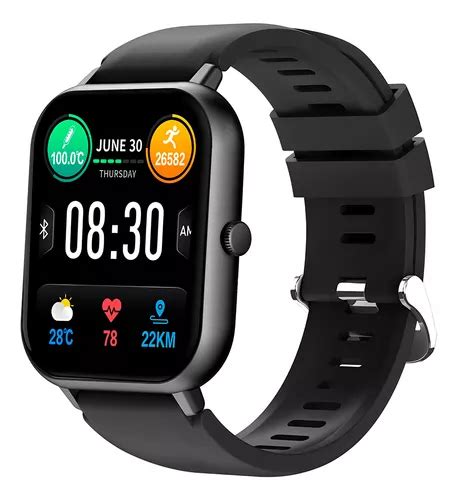 Smartwatch Zwear Zl C Chamada Bluetooth Tela De Pol Cor Da Caixa